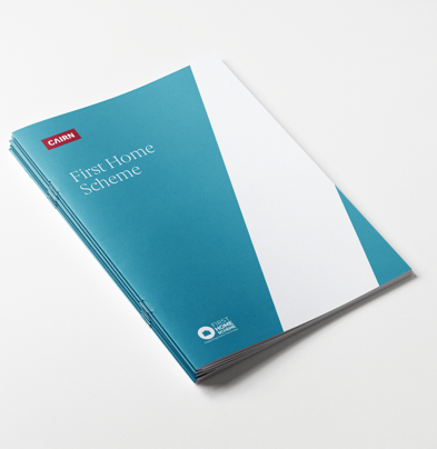 A4 Brochure Cover Mockup 4